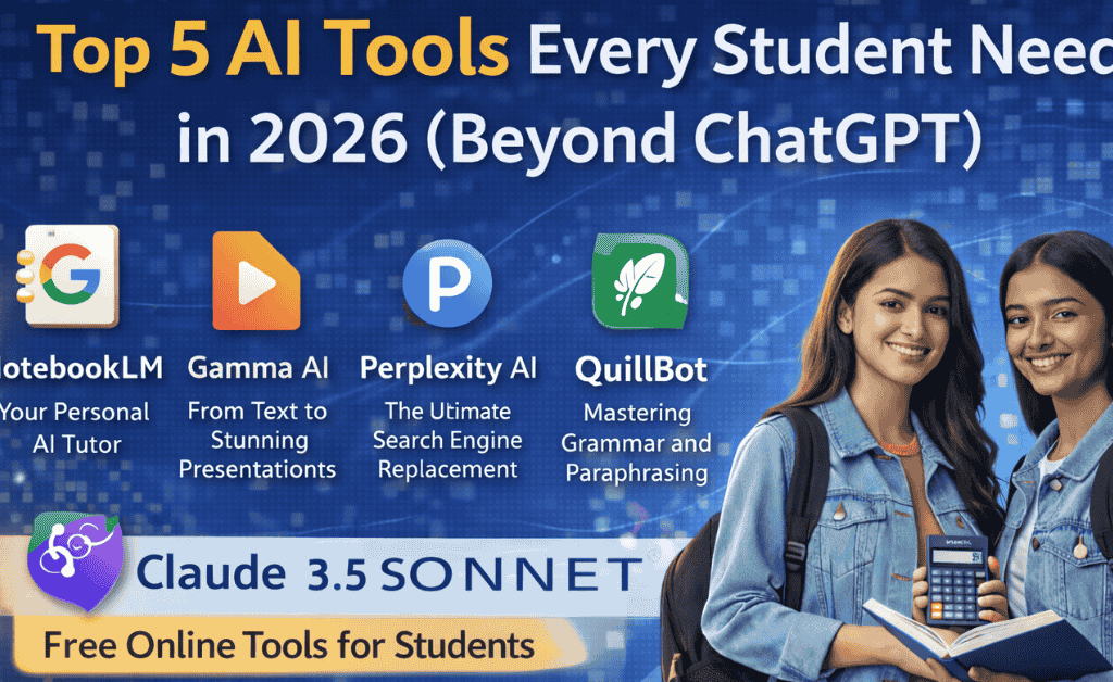 Top 5 AI Tools Every Student Needs in 2026 (Beyond ChatGPT)