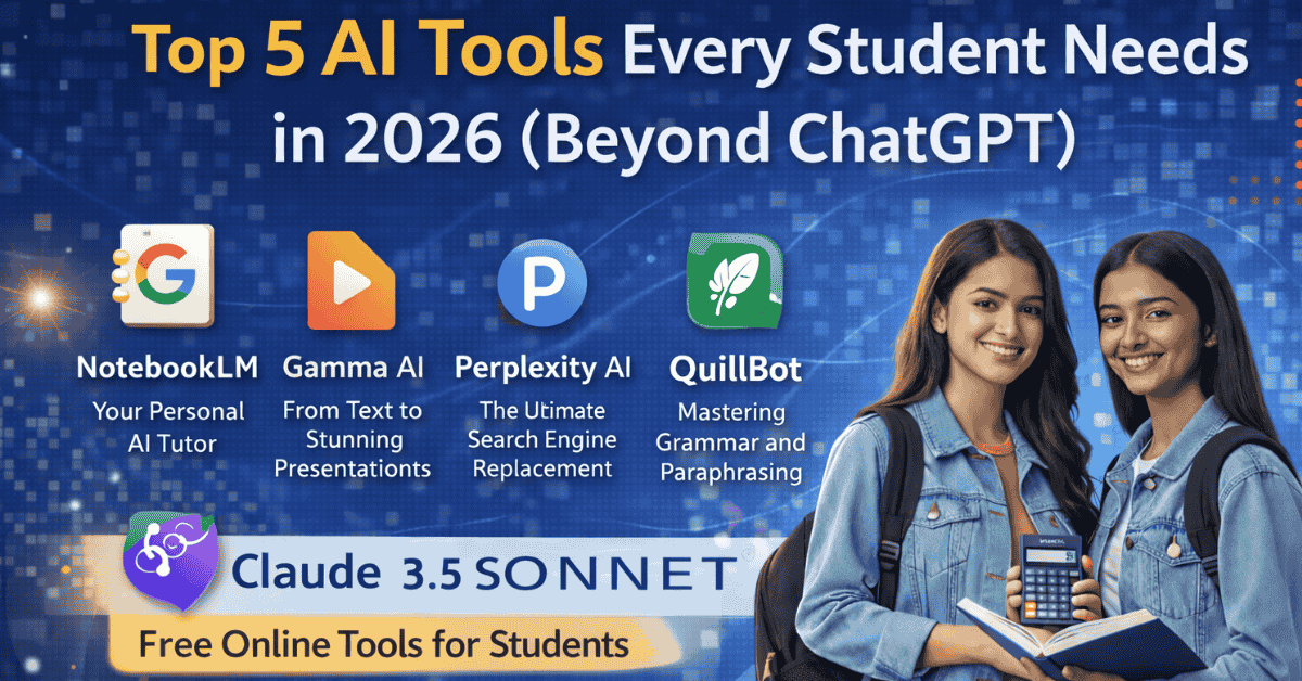 Top 5 AI Tools Every Student Needs in 2026 (Beyond ChatGPT) - Aspirian.PK