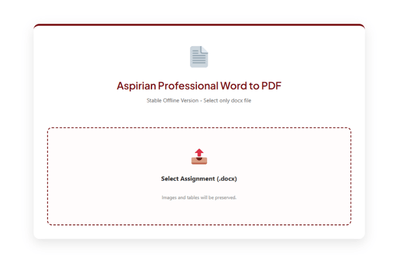 Word to PDF Converter