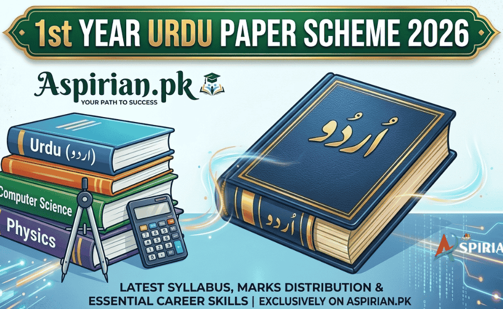 1st Year Urdu Syllabus 2026