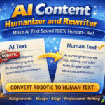AI Content Humanizer and Rewriter