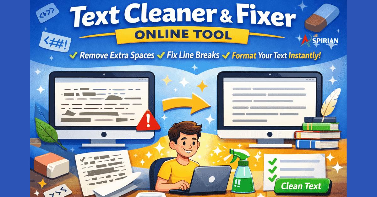 Text Cleaner & Fixer Online Tool – Clean, Format & Correct Your Text ...