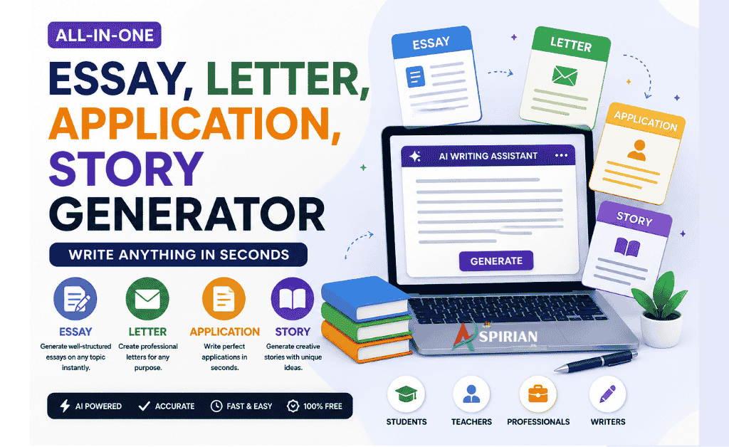 Essay Letter Application Story Generator
