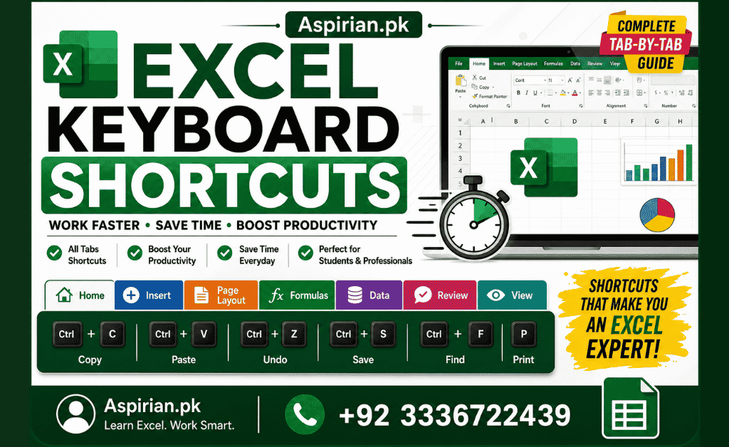 MS Excel Keyboard Shortcuts