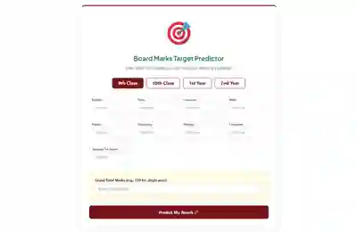 Board Marks Predictor