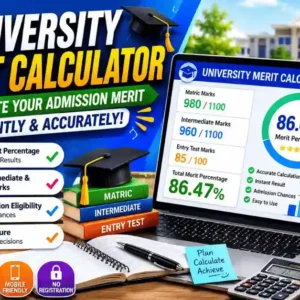 University Merit Calculator