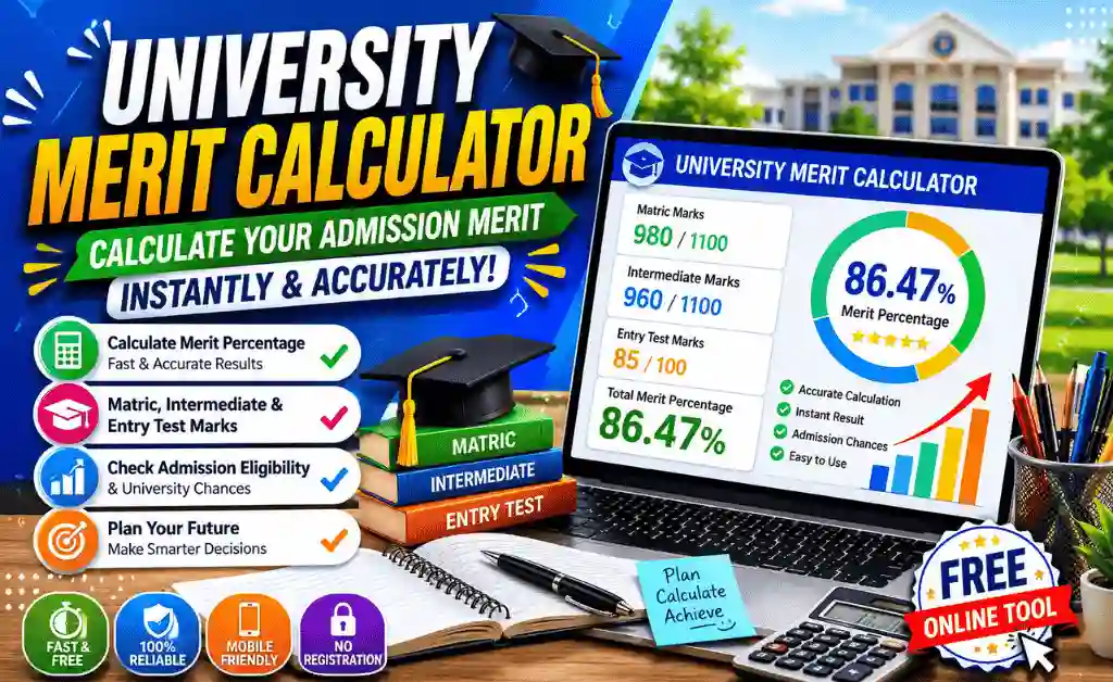 University Merit Calculator