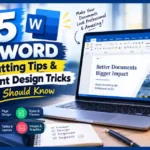 25 MS Word Formatting Tips