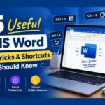 25 Useful MS Word Hidden Tricks Shortcuts