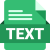 text